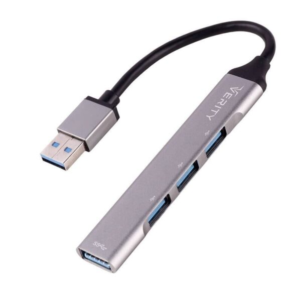 باکس هاب 4 پورت USB 3.0 وریتی مدل 409 از نمای بالا