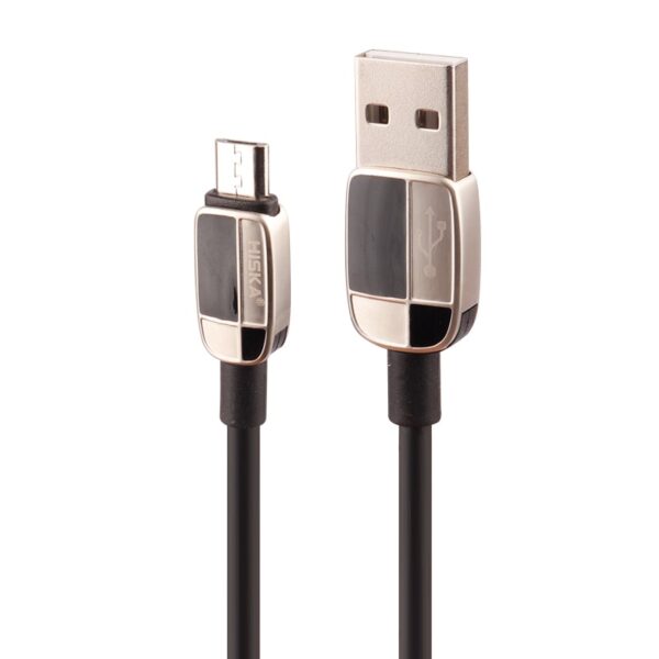 محصول کابل تبدیل USB به میکرو هیسکا مدل LX-833 از نمای ایستاده