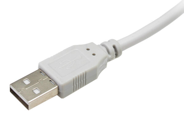 کابل افزایش طول USB 5 متری اکس پی از نمای پورت نری کابل
