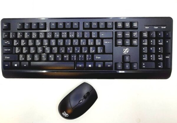 کیبورد و موس بی سیم X4 tech 5100