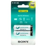باتری نیم قلمی شارژی سونی مدل Sony CycleEnergy Ni-MH AA 2500mAh