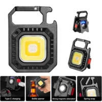 چراغ تاکتیکال کمپینگ مدل COB Rechargeable Keychain Light W5130